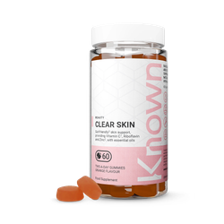 Known Nutrition Clear Skin Orange Flavour 60 Gummies 60Gummy