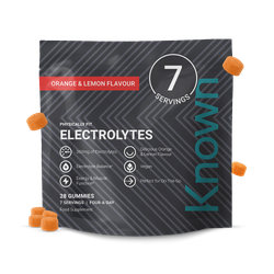 Electrolytes Orange & Lemon Flavour 28 Gummies (Pouch)