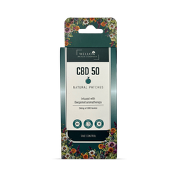 Mellow Patch Company Mellow Patch Natural Topical Patch 18 Piece CBD 50