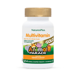 Animal Parade® GOLD Multivitamin Children's Chewables - Orange Flavour, 60 Chewable Tablets