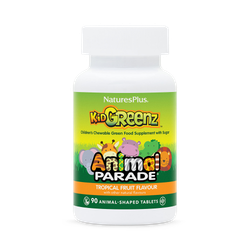 NaturesPlus Animal Parade KidGreenz Tropical Fruit Flavour 90 Chewables