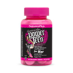 NaturesPlus Power Teen Hers Berry Flavour 60 Chewables