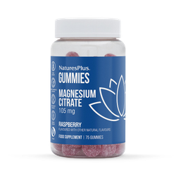 NaturesPlus Magnesium Citrate 105mg Raspberry 75 Gummies