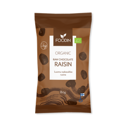Organic Raw Chocolate Raisins 8 x 80g