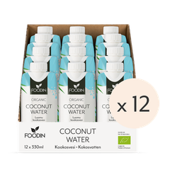 Organic Coconut Water Tetrapak 12 x 330ml