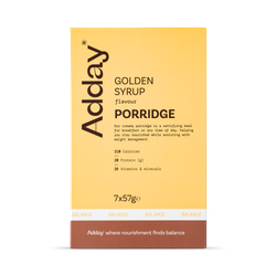 Adday Porridge Golden Syrup 7 x 57 g