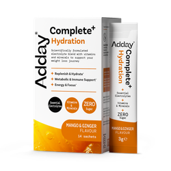 Adday Complete+ Hydration Mango & Ginger 14 x 3 g