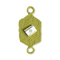 Shower Ritual Set – Handwoven Exfoliating Mitt (Loofah) & Revive Soap Bar - Green
