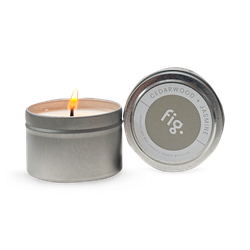 Soy Wax + Pure Essential Oils Handmade Eco Candle - Ceaderwood + Jasmine