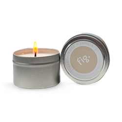 Soy Wax + Pure Essential Oils Handmade Eco Candle - Sandalwood + Vanilla