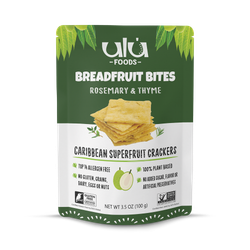 Ulu Foods Breadfruit Bites Rosemary & Thyme Crackers 100g