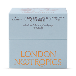 London Nootropics Adaptogenic Mush Love Coffee 12 Sachets