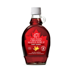 47¬∞ North Canadian Organic Maple Syrup Single Source Grade A Dark Robust 250g