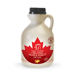 47¬∞ North Canadian Organic Maple Syrup Single Source Grade A Dark Robust 500ml
