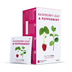 Raspberry Leaf & Peppermint Herbal Tea - 20 Tea Bags