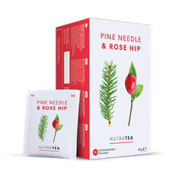 Pine Needle & Rose Hip Herbal Tea - 20 Tea Bags