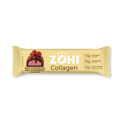 ZÖHI Collagen Bar Milk Chocolate & Raspberry 50g