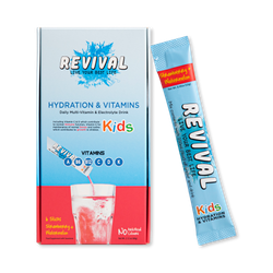 Revival KIDS - Daily Multi-Vitamin & Electrolyte Drink - Strawberry & Watermelon 6 pack 1 6 Sachet