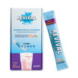 Revival KIDS - Daily Multi-Vitamin & Electrolyte Drink - Apple & Blackcurrant 6 pack 1 6 Sachet