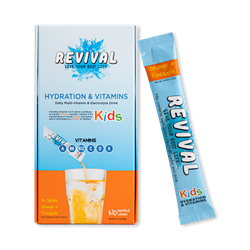 Revival KIDS - Daily Multi-Vitamin & Electrolyte Drink - Orange & Pineapple 30 pack 1 30 Sachet
