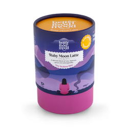 Ruby Moon Latte - Rose & Beetroot Ashwagandha Powder Latte Mix with Magnesium Glycinate 100g