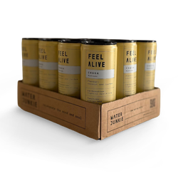 Water Junkie Chaga Feel Alive Coconut/Lychee 250ml x 12 Coconut/Lychee 250 ml