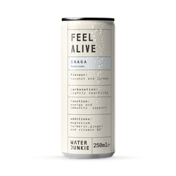 Water Junkie Chaga Feel Alive Coconut/Lychee 250ml