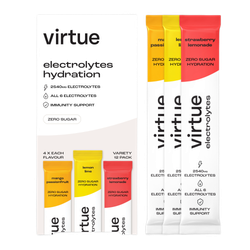 Virtue Electrolytes Hydration - Variety Pack 12 Sachets