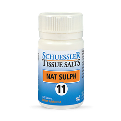 Schuessler Nat Sulph No. 11 125 Tablets