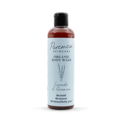 Organic Body Wash 250ml - Lavender & Geranium