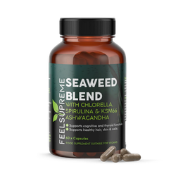 Seaweed Blend with Chlorella, Spirulina & Ashwagandha 60 Caps