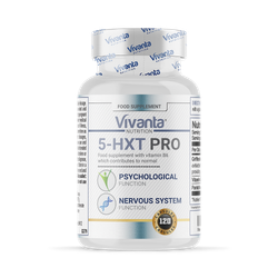 5HXT Pro 200mg - 5-HTP Supplement with Vitamin B6 - 120 Vegan Capsules