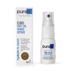 Pureis Ultra Pure CBD Dry Hand Oil Spray