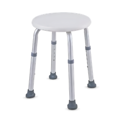 GO03780L - Shower chair aluminium shower seat without a back/arms