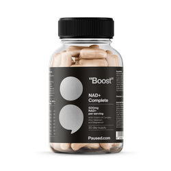 Paused NAD+ Complete 500 mg 60 Capsules