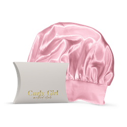 Curly Girl Method Club Satin Sleep Cap Wide Secure Head Band
