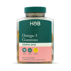 Holland & Barrett Omega DHA Mango Flavour 60 Gummies