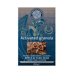 ACTIVATED GRANOLA - APPLE & FLAX SEED