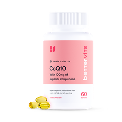 COQ 10 with Superior Ubiquinone 60 Softgels