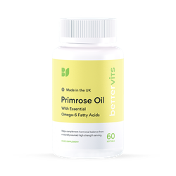 Bettervits Primrose Oil with Essential Omega-6 Fatty Acids 60 Softgels