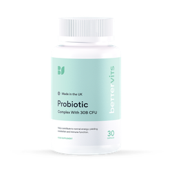 Bettervits Probiotic Complex with 30B CFU 30 Capsules