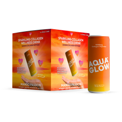 AQUA GLOW Mango Passion 4 x 250ml