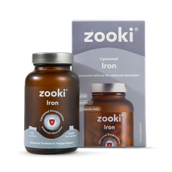 Zooki Liposomal Iron 20mg Capsules - 30 Day Supply 20 mg 30 Capsules