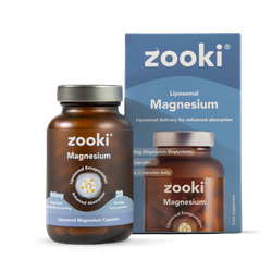 Zooki Liposomal Magnesium Bisglycinate 840mg 60 Capsules