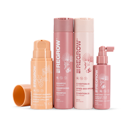 Regrow Women's Bundle Shampoo +Conditioner +Tonic +Mask (FREE Scalp Massage Brush)