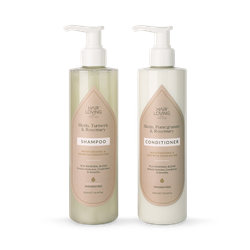 Hair Loving Silk Renewal Shampoo & Conditioner Set – Biotin, Rosemary & Argan Oil for Hair Growth and Hair Loss Support