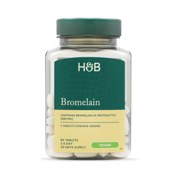 Holland & Barrett Vegan Bromelain 1500mg 90 Tablets