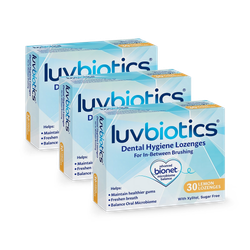 Probiotic Dental Lemon Lozenges - 3 pack
