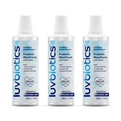 Probiotic Luvbiotics Original Mouthwash - 3 pack
