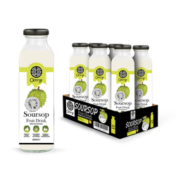 OORG Natural Soursop/ Graviola Fruit Juice 250ml x 6